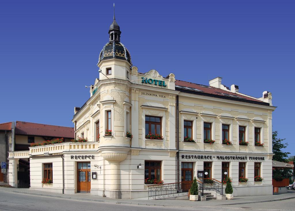 Hotel Jelínkova vila Velké Mezirici Exterior foto